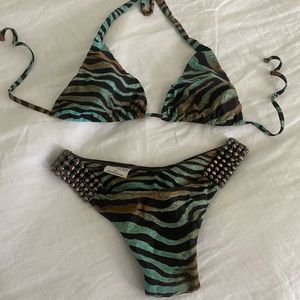 Beach Bunny Limited Edition Bikini Size Large